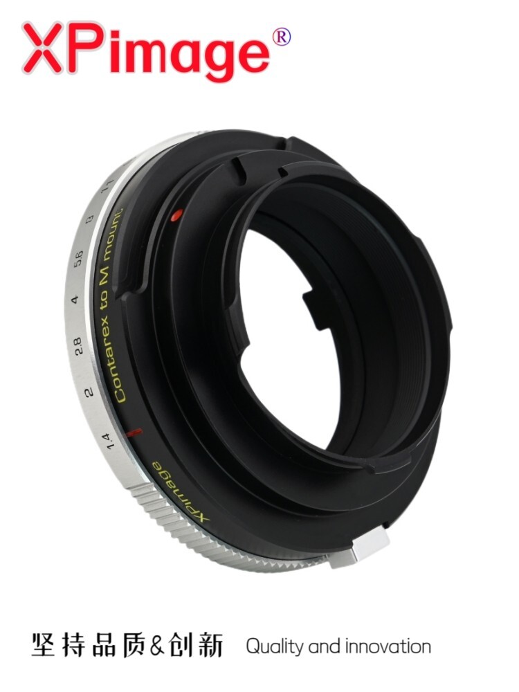 XPimage CRX-M Lens Adapter for CONTAREX Bullseye CRX Lens to Leica M M9P Camera