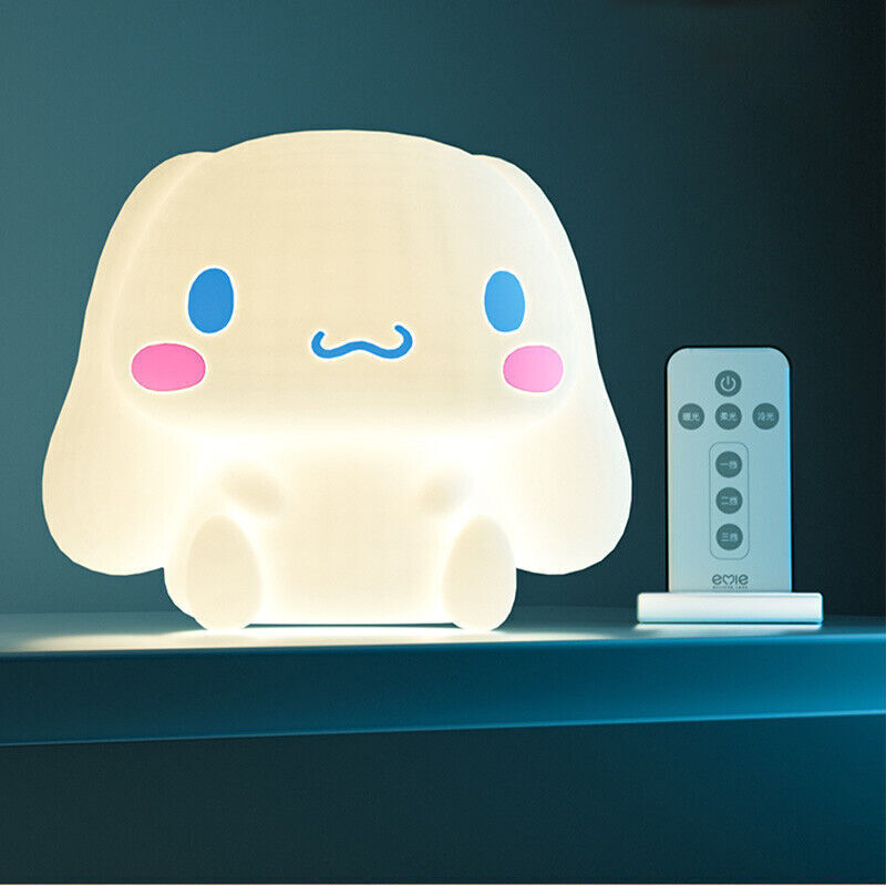 Cinnamoroll Pat Night Light Cartoon Cute USB Rechargeable Induction Bedside Lamp