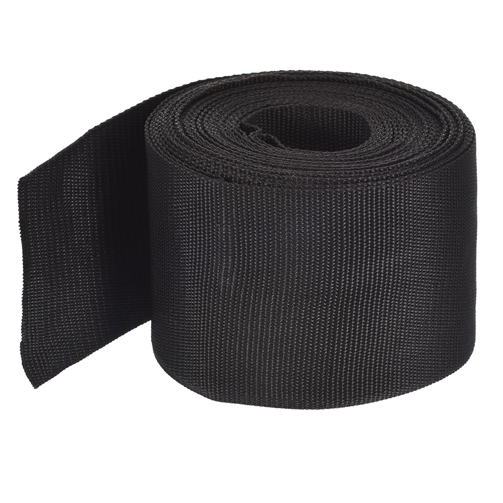 3" 10 Yard Backpack Black Lightweight Polypropylene Webbing Strap Strapping