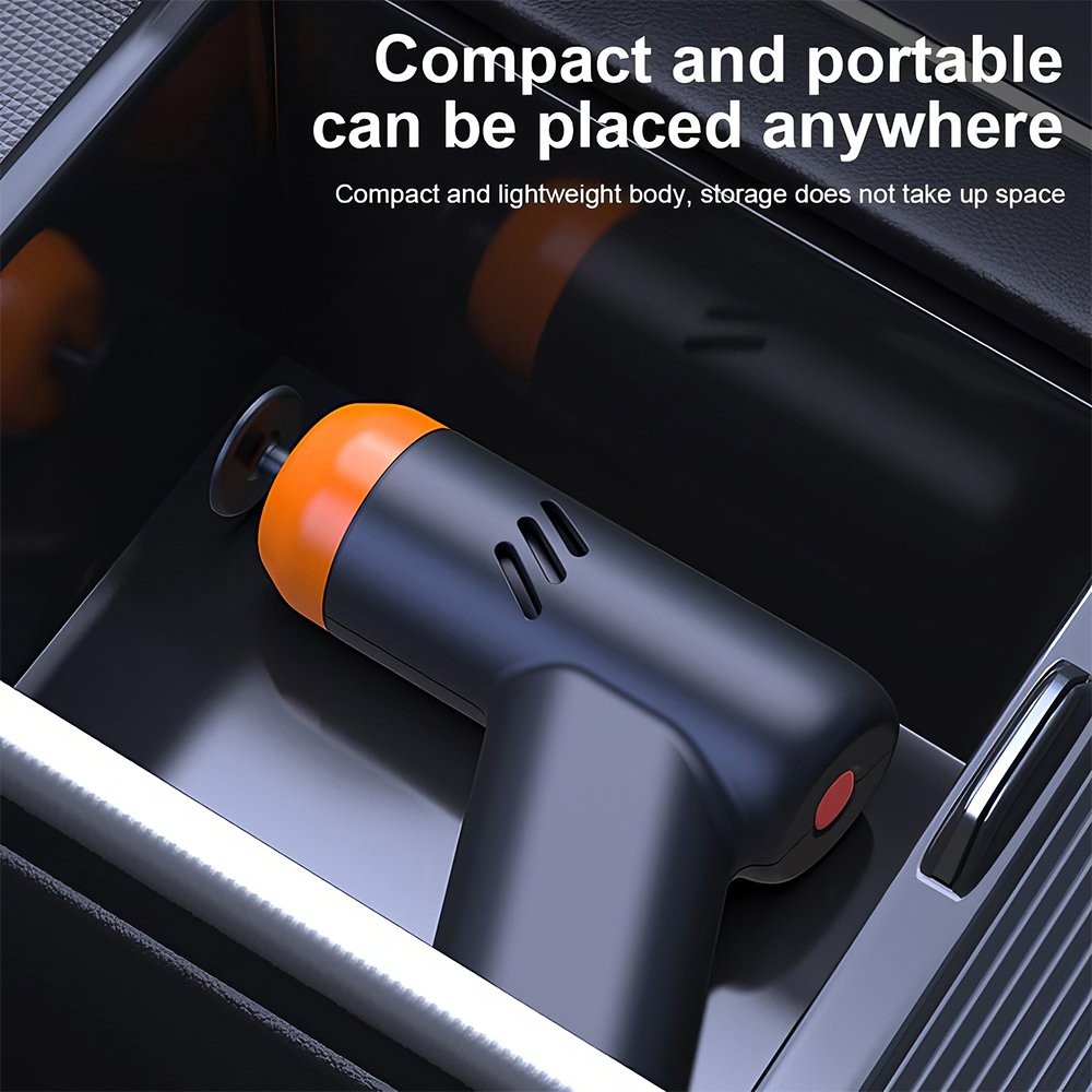 Cordless Car Buffer Polisher Kit Rotary Polishing Machine 3000-6500RPM 2 Speeds
