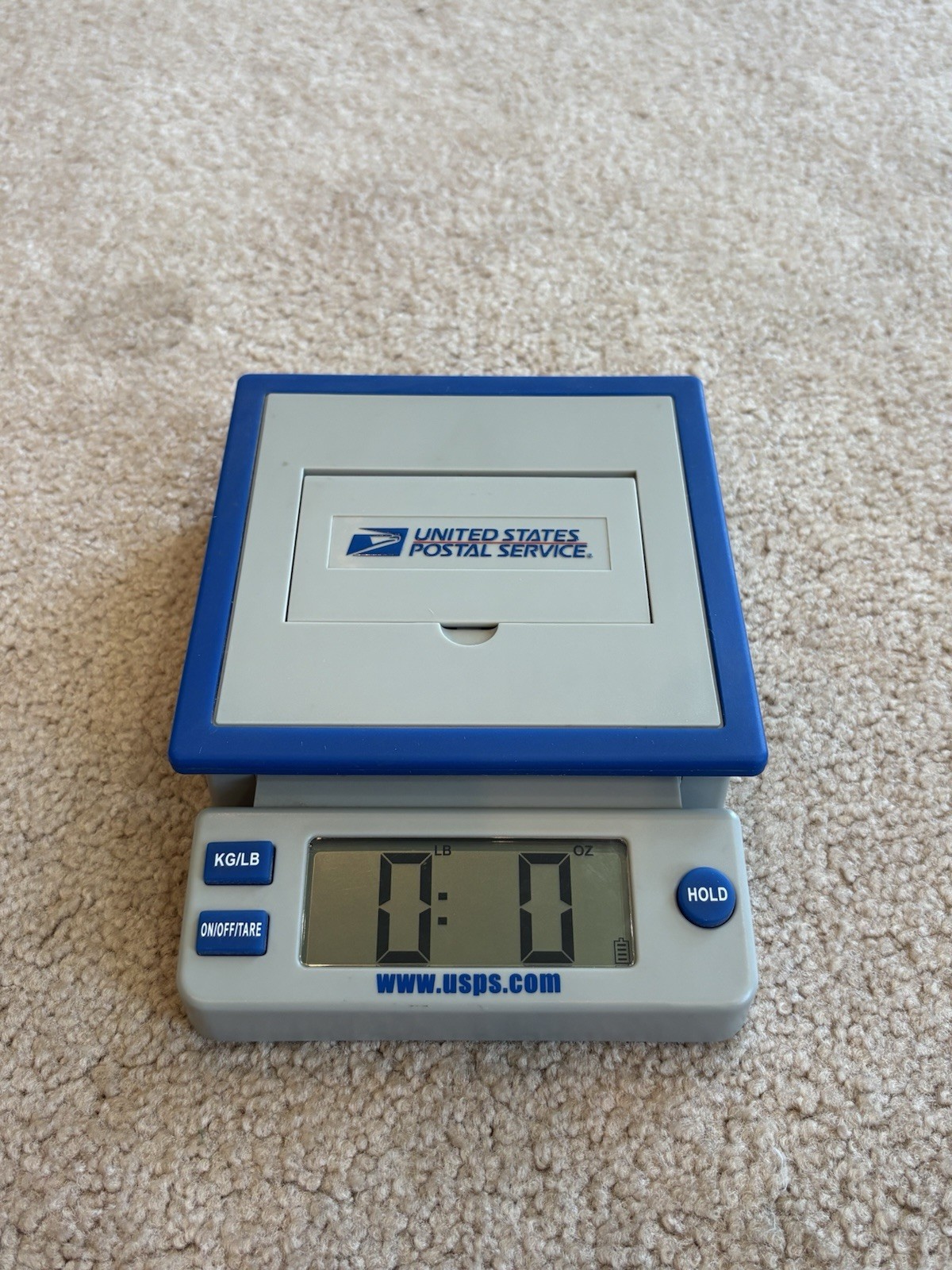 USPS United States Vintage Postal Service 10LB Digital Table Top Scale Tested