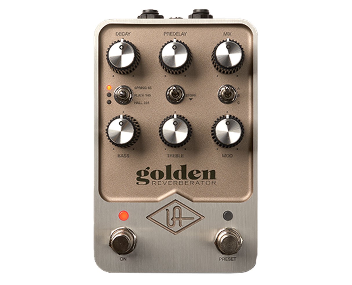 Universal Audio UAFX GOLD Golden Reverberator Pedal B-Stock w/ FULL WARRANTY