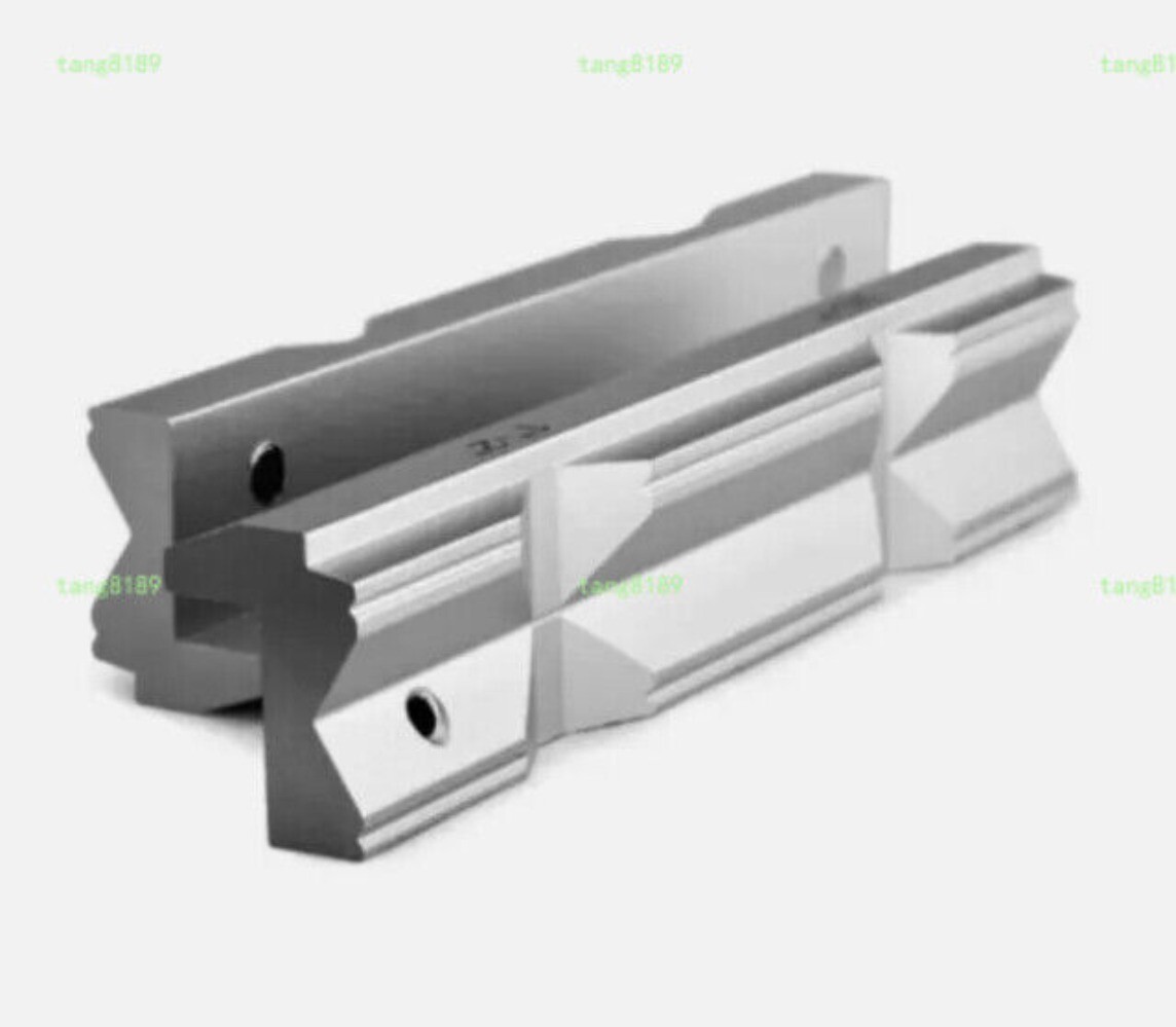 1Set CNC Milling Steel Vise Hard Jaw Fixture V-Type Jaw Aluminum Alloy 4" or 6"