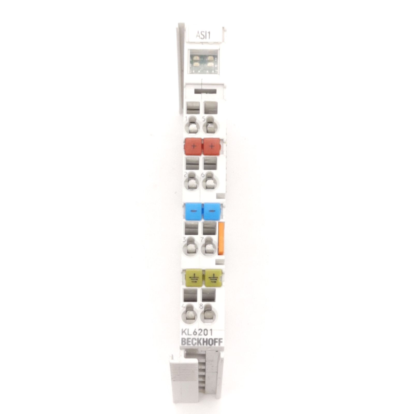 Beckhoff KL6201 AS-i Bus Terminal, Communication Interface, 1-Channel, 2-Line