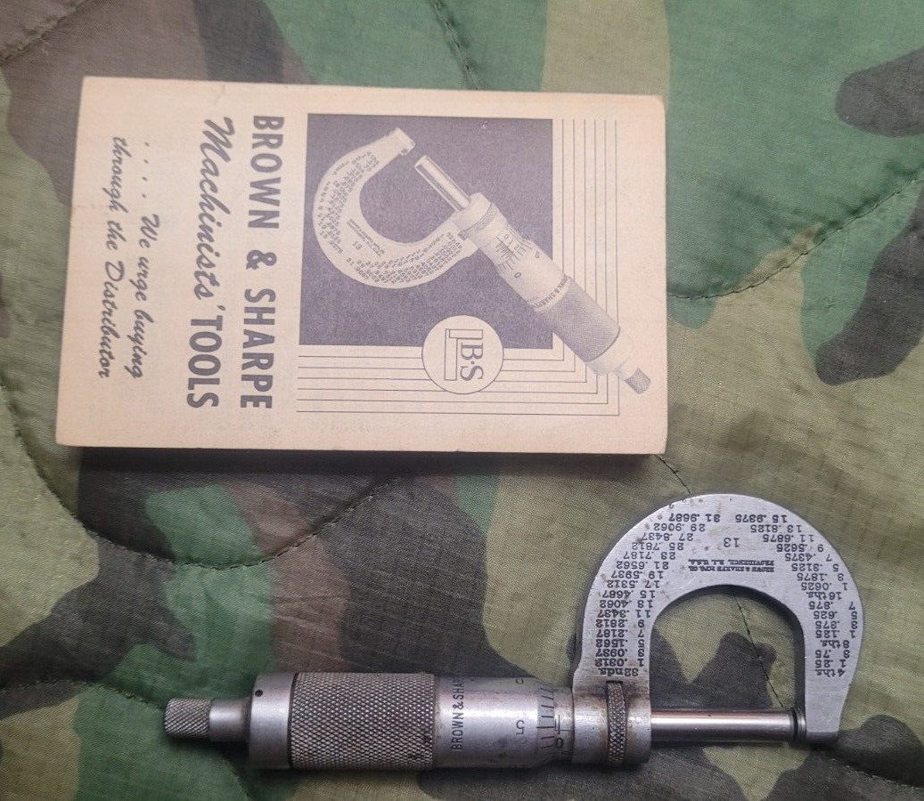 Brown & Sharp #13 vintage Micrometer