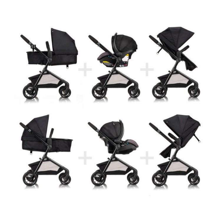 Evenflo Pivot Modular Travel System (Casual Gray)