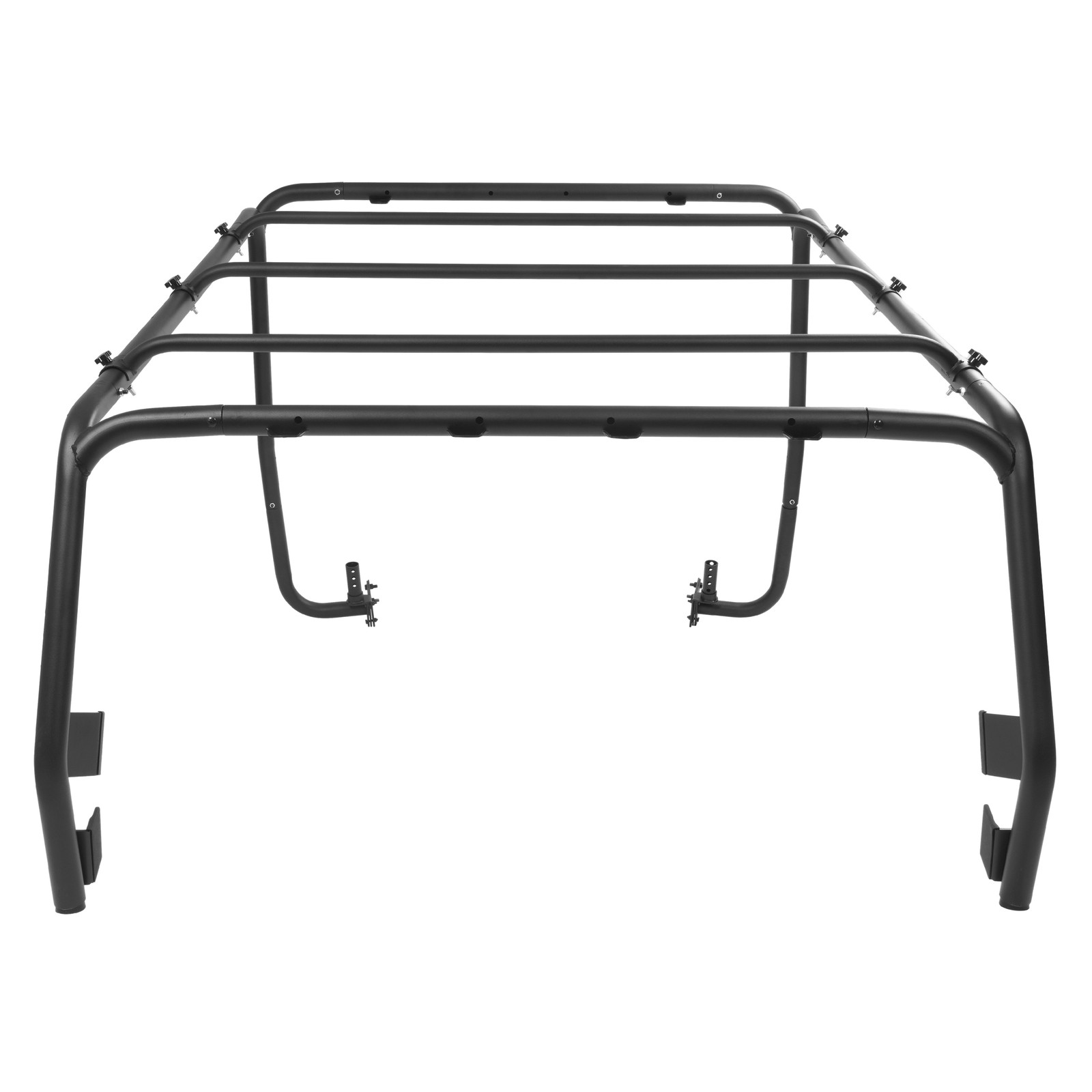 Powder Coated Roof Rack For Jeep Wrangler JK 07-18 2 Door 350LBS Textured Steel