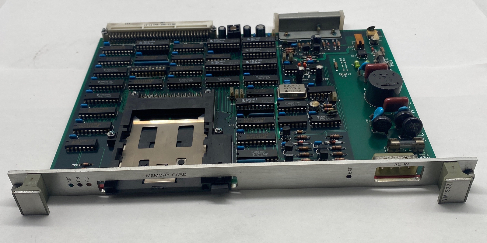 Sharp/Fuji VM1932 PC Board, Card Vision Memory