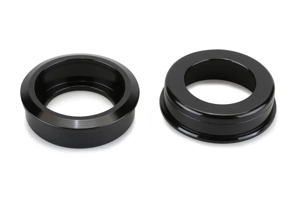 American bottom bracket sealed bearing mid conversion cups - BLACK