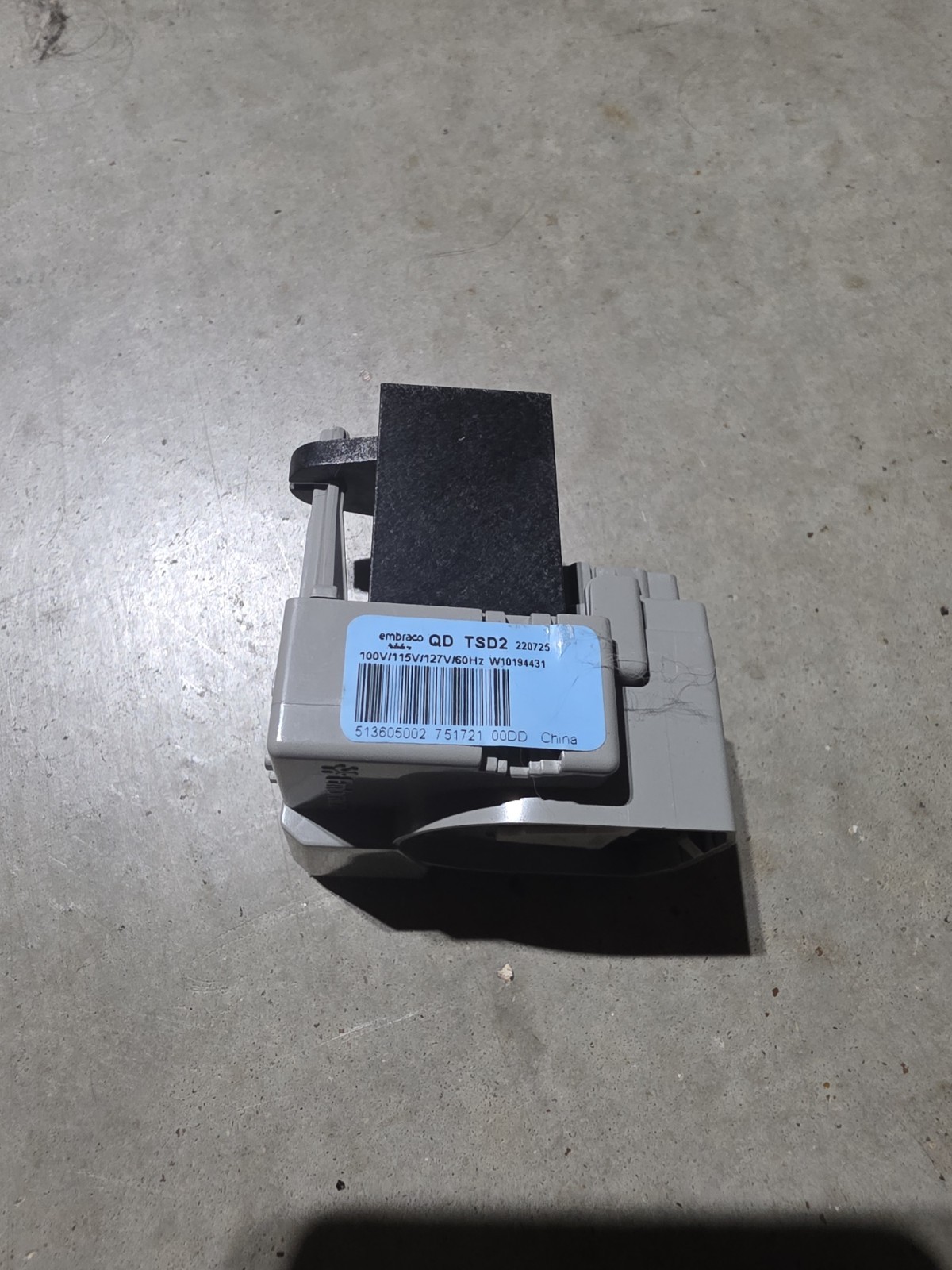 Genuine OEM Whirlpool Compressor Start Relay WPW10194431 And Capacitor