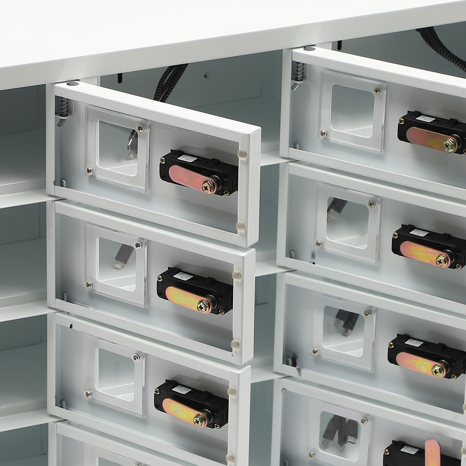 Cellphone Locker Charging Station ipad Mini STORAGE Locker Assignment Pad Lock