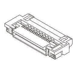 3Pcs 51296-3494  FFC & FPC Connectors 0.5 FPC ZIF 34Ckt Em ZIF 34Ckt EmbsTp Pkg