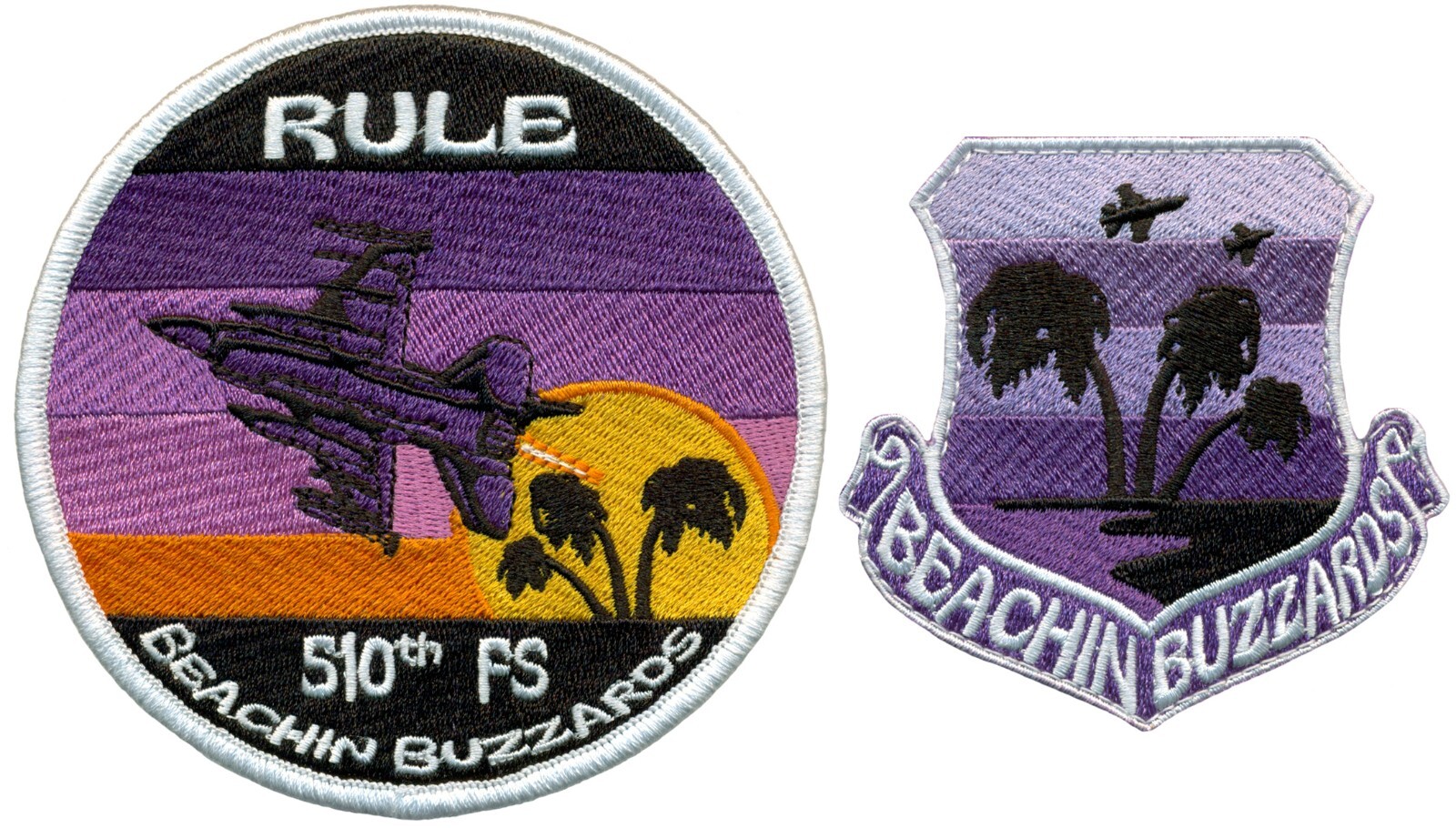 USAF 510th FIGHTER SQUADRON – COMBAT ARCHER 2024 – SET PATCH