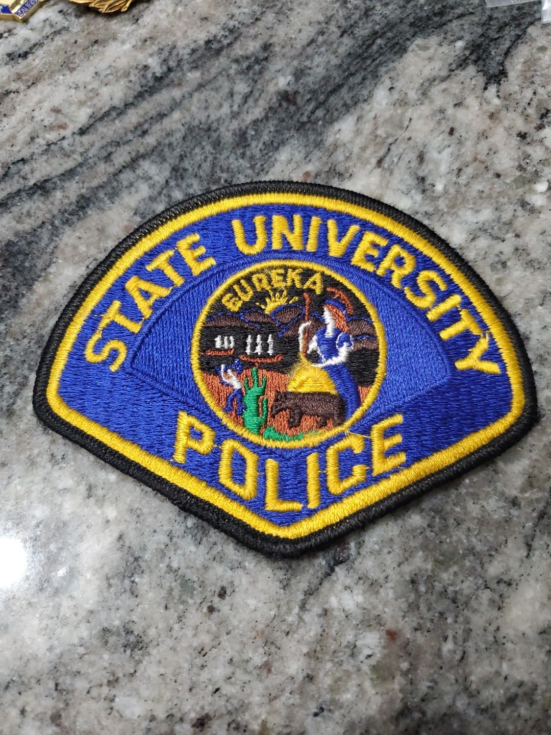 California State University Police Patch