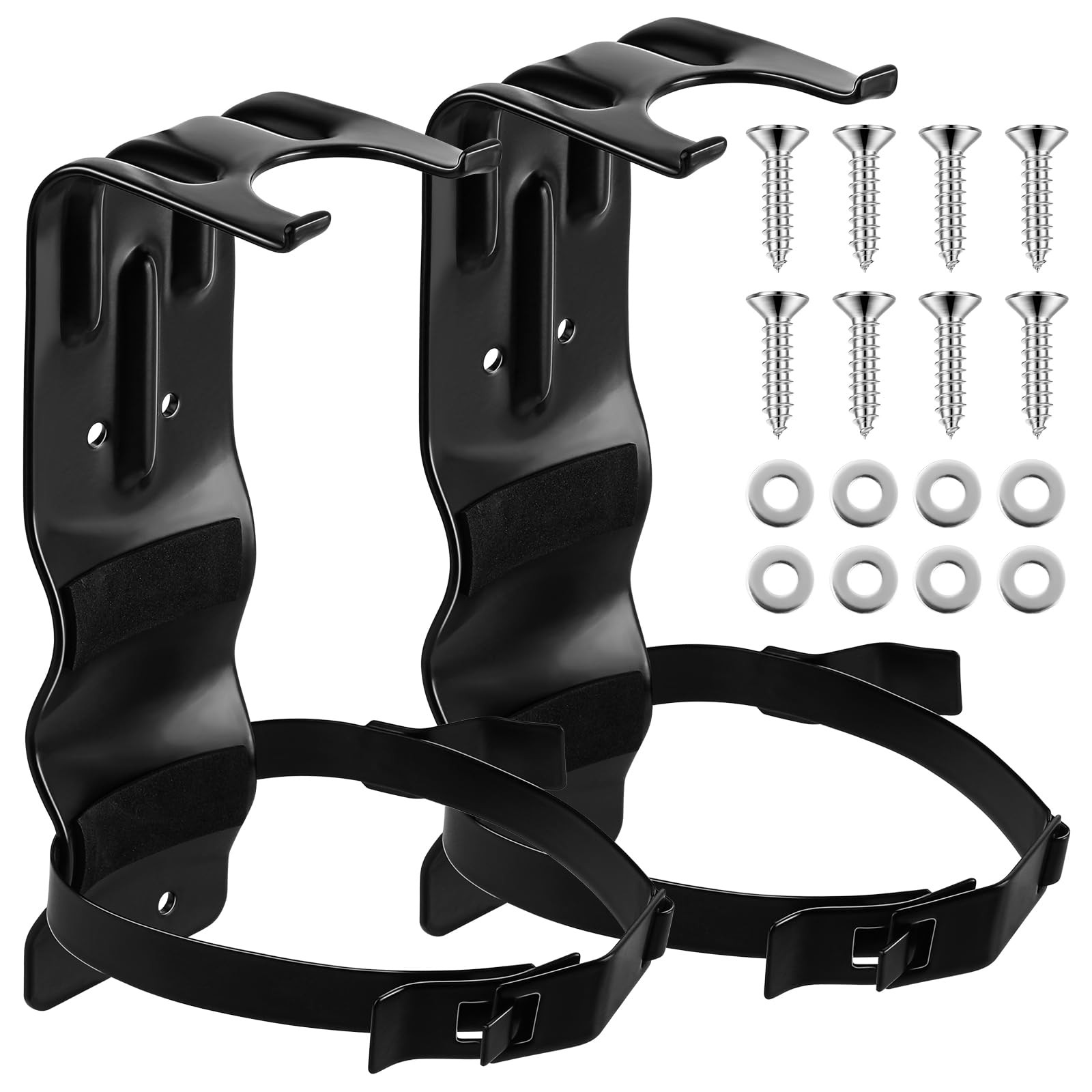 2 PCS 5 LB Metal Truck Fire Extinguisher Mount Bracket Holder Kit Vehicle