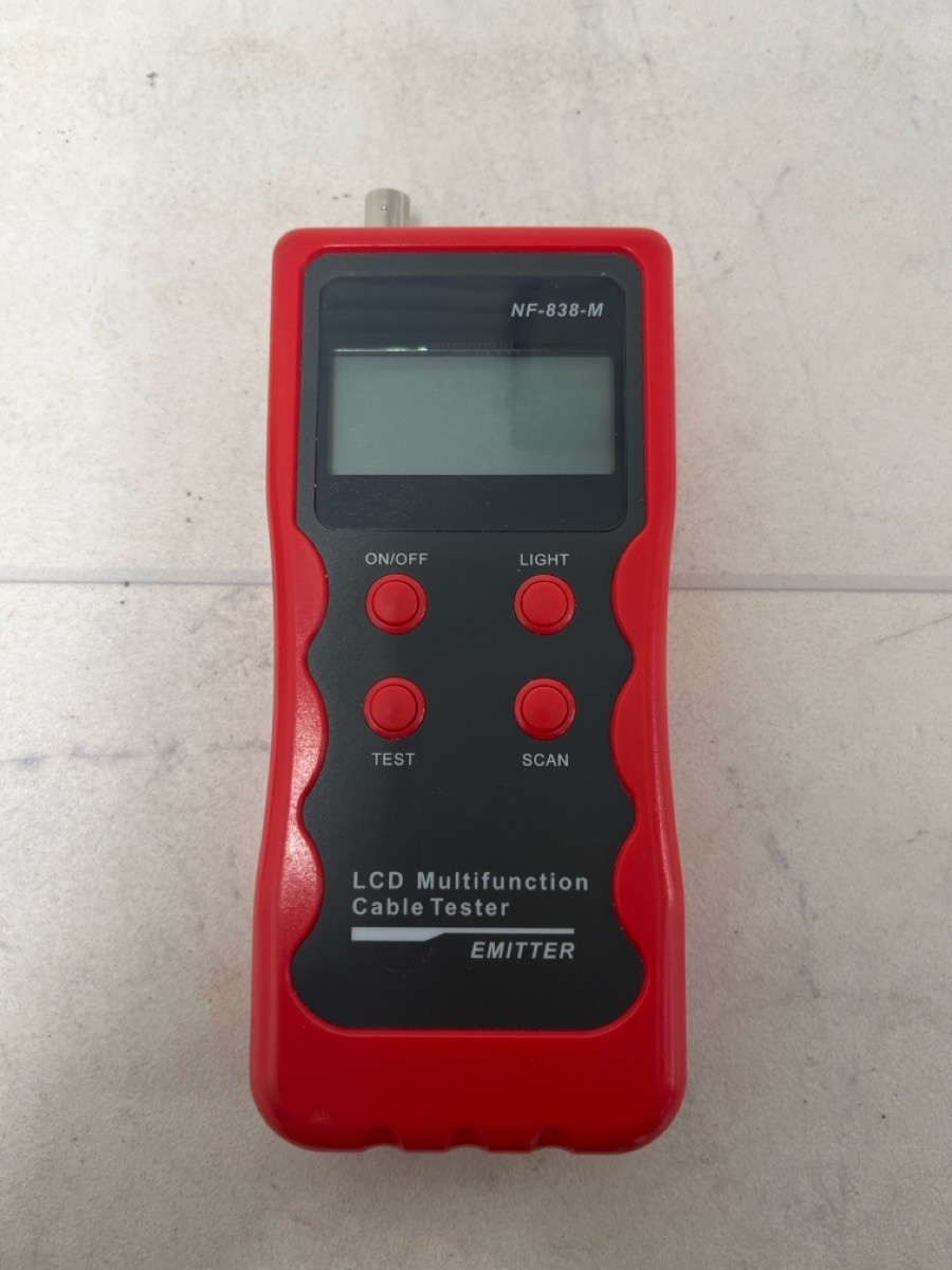 Noyafa NF-838-M LCD Multifunction Cable Tester Emitter with Receiver (A1G000583)