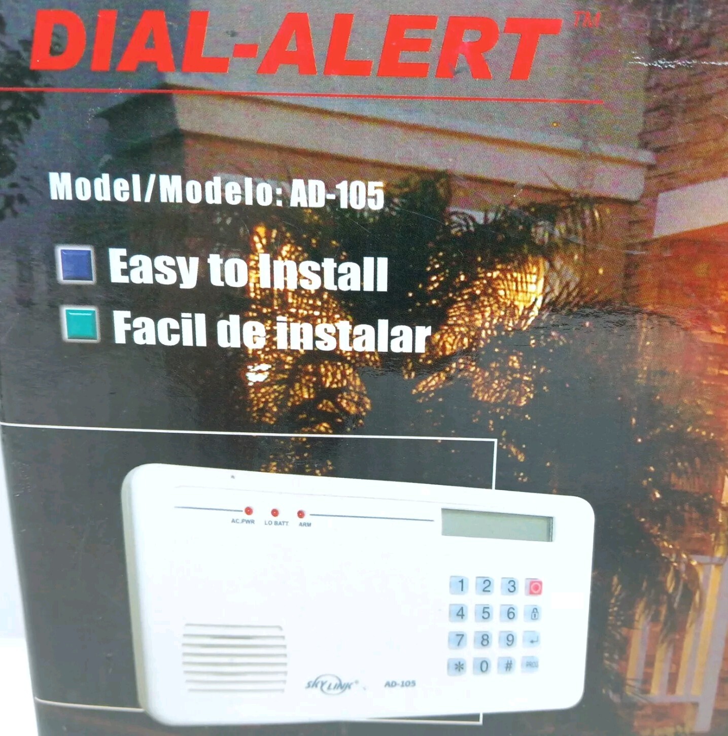 SKYLINK Wireless Emergency Dialer, wireless security system AD-105