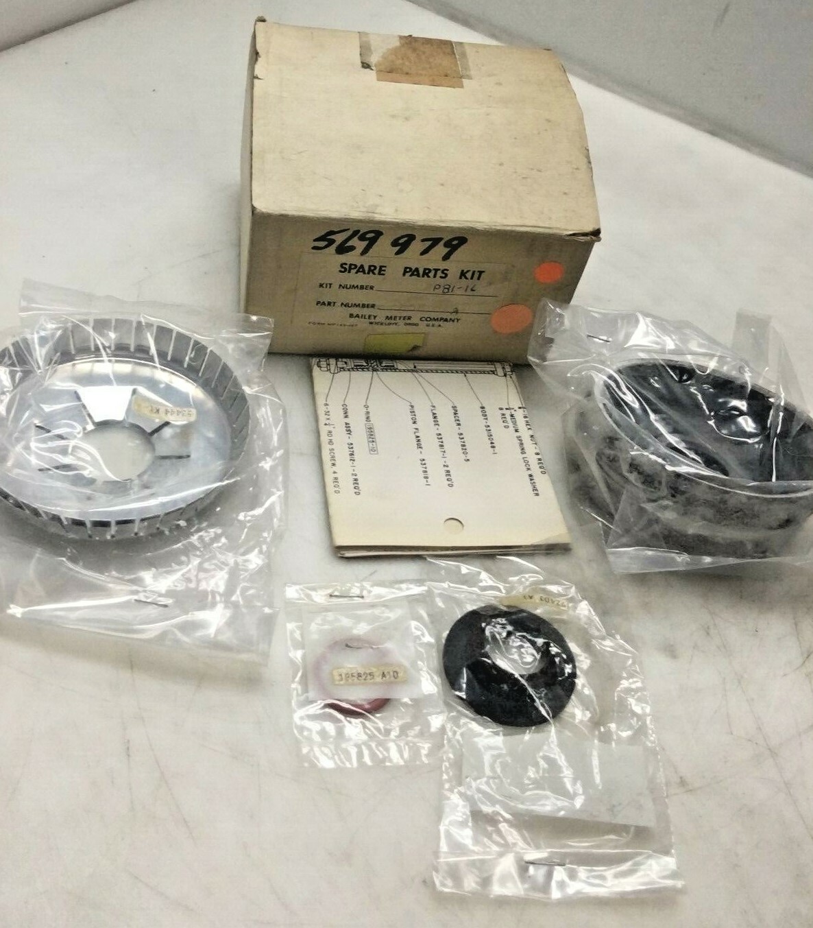 NEW Bailey Meter P81-16 256104A1 Spare Parts Kit