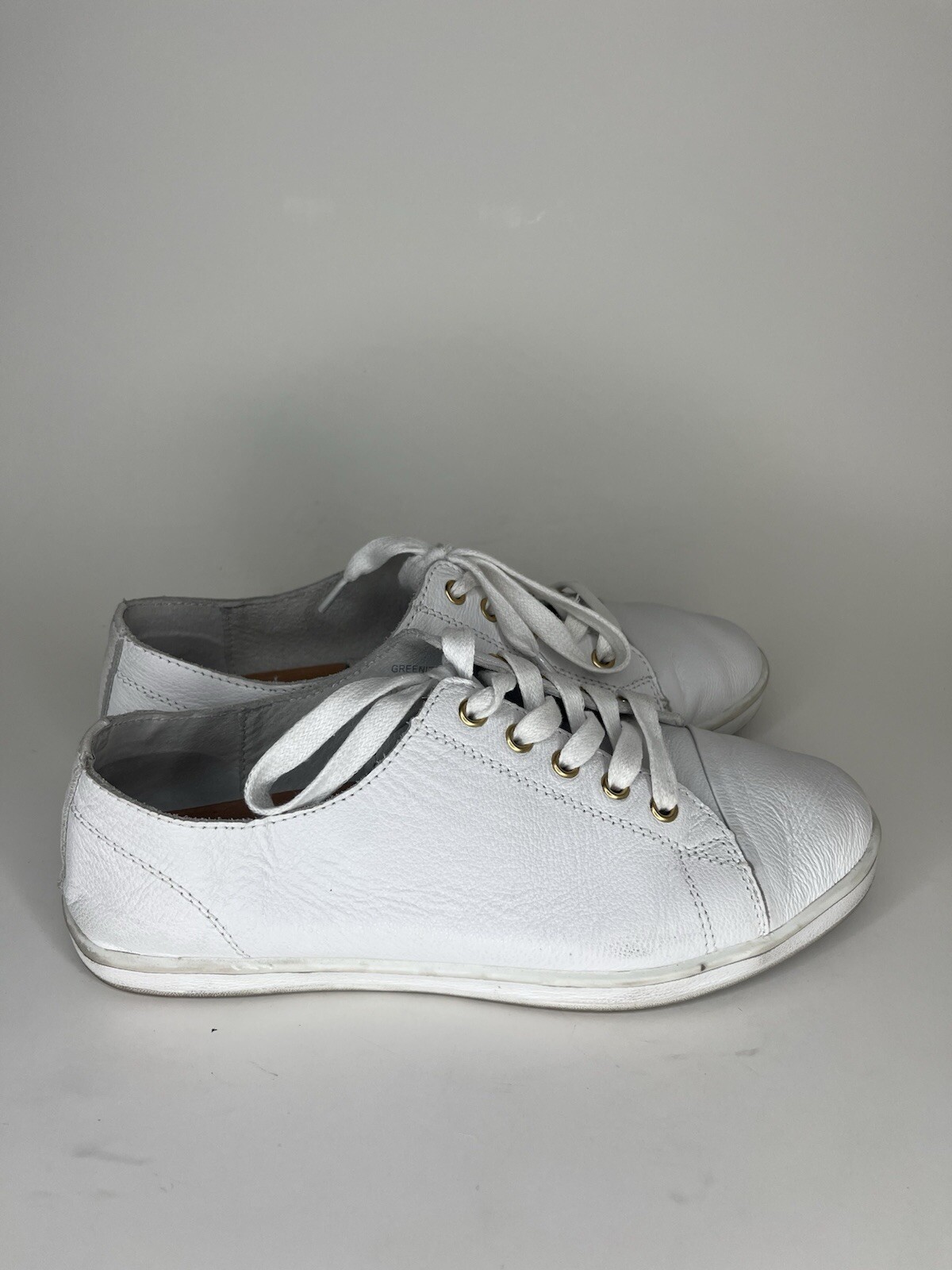 Alfie & Evie Melbourne Design Lace Up Casual Sneakers Women Size 38 US 7 White