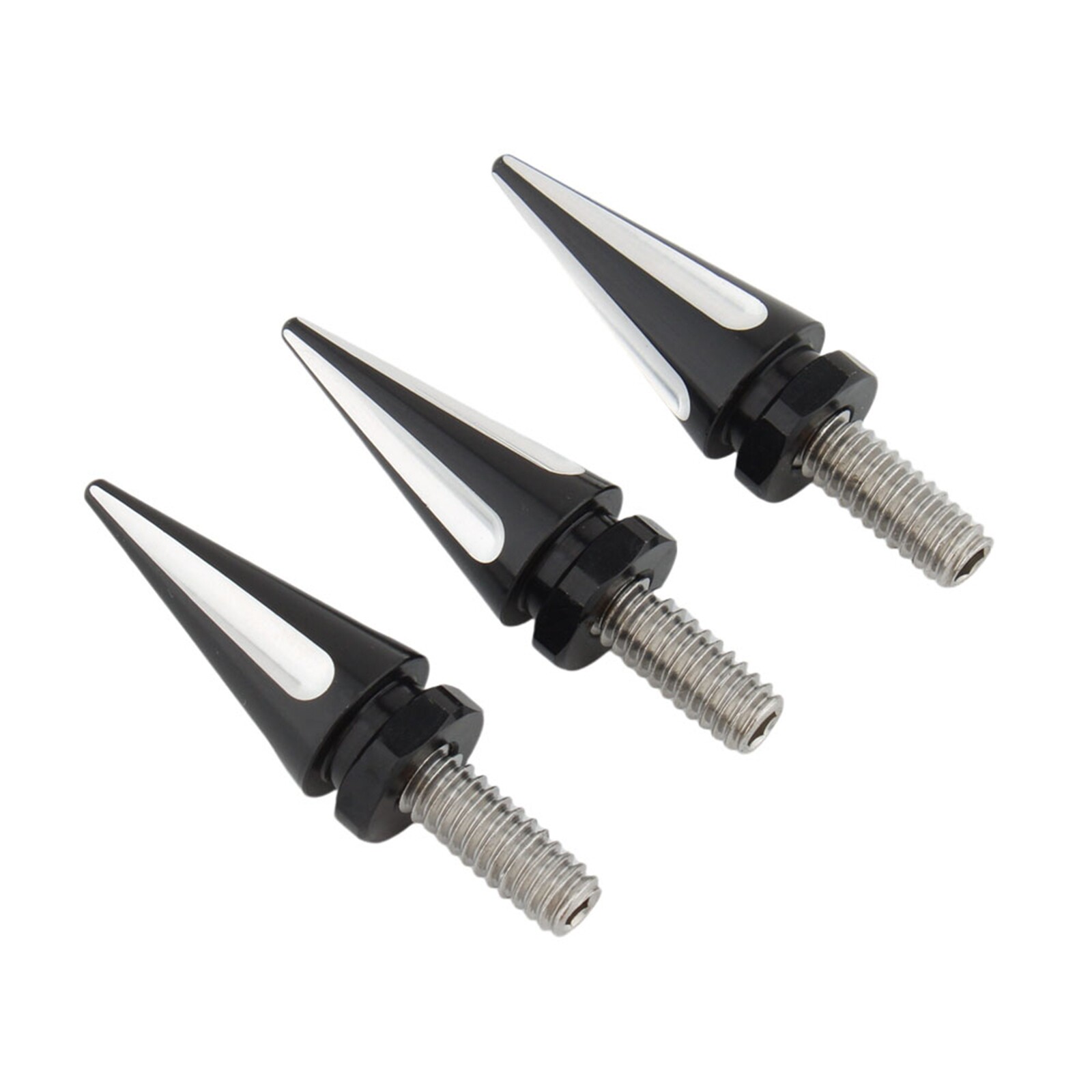 3PCS Black Windshield Screws For Harley Touring Street Glide FLHT 1996-2013