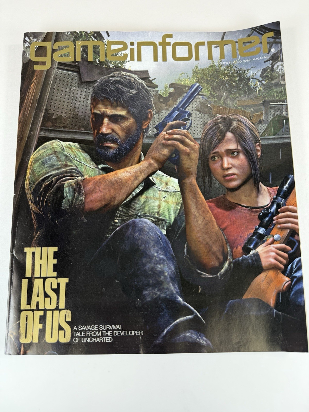 Game informer the last of us Magazine Good Condition