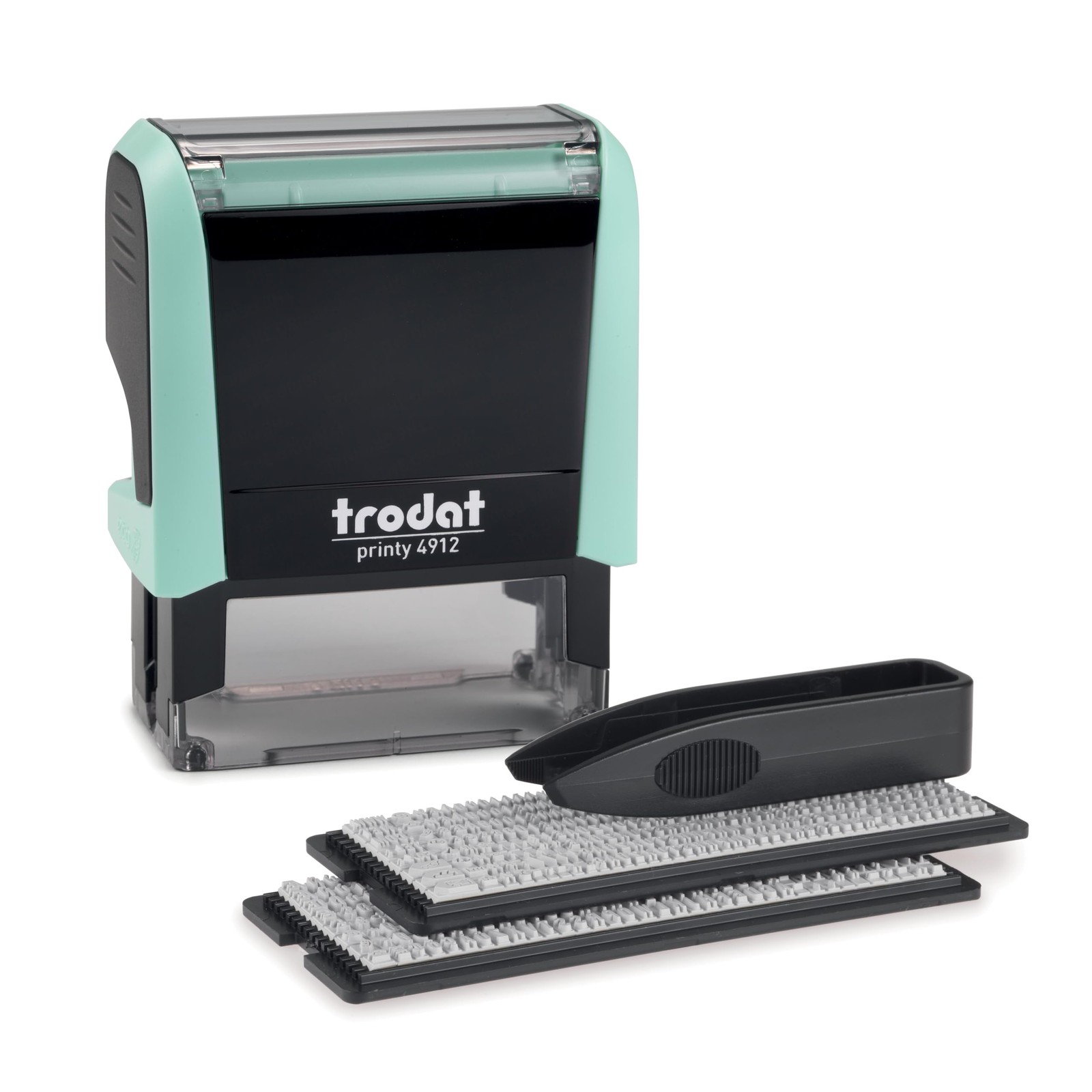 Trodat Printy 4912 Self Inking Do it Abdruck 47 x 18 mm, Pastel Green
