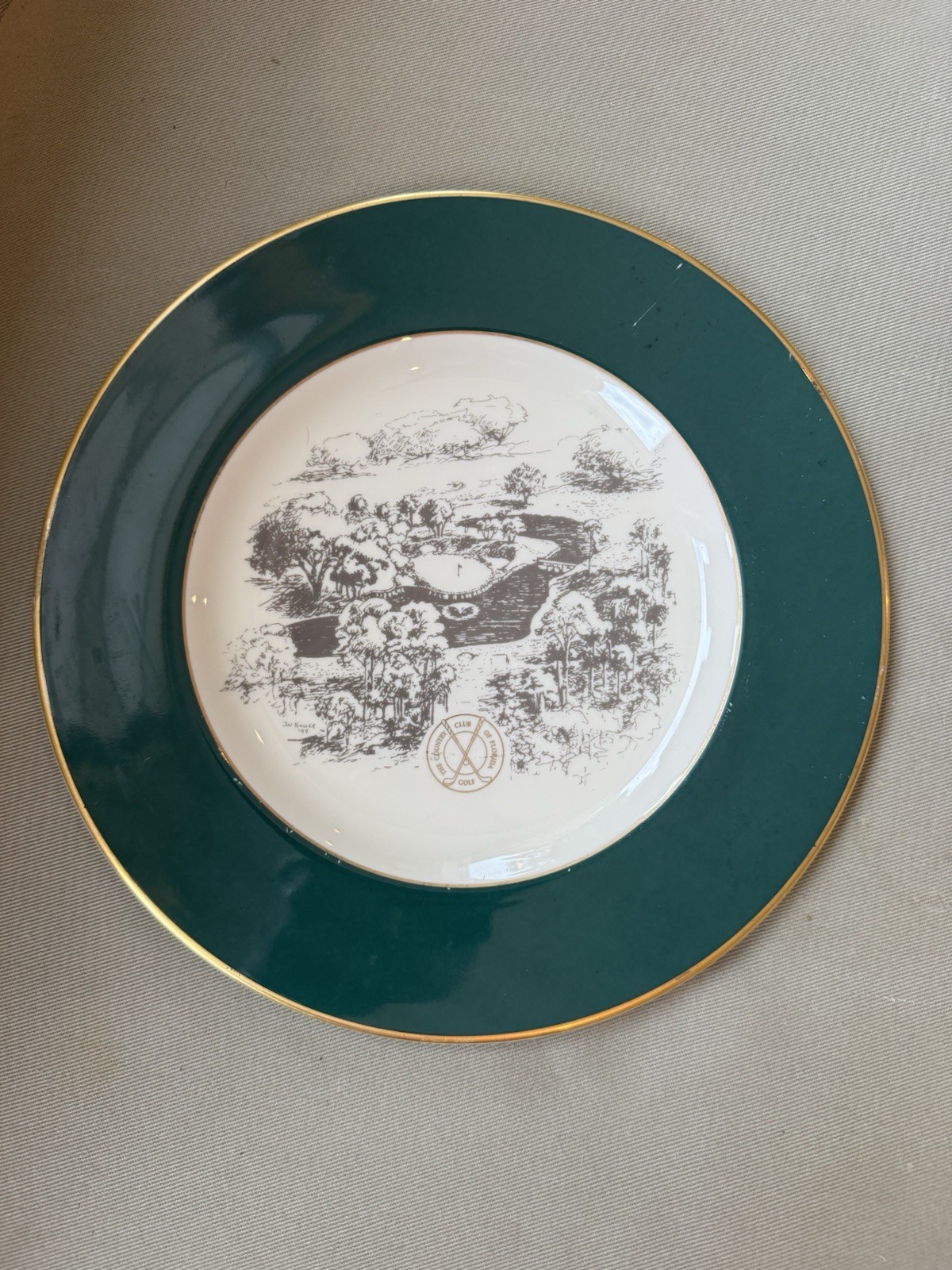 1999 Plate - Country Club of Florida, Village of Golf Member Guest Invitational