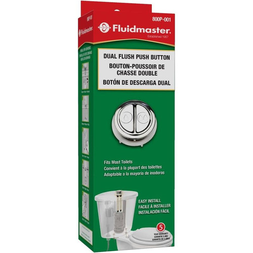 Dual Flush Valve Replacement Button 1 Count (Pack of 1)