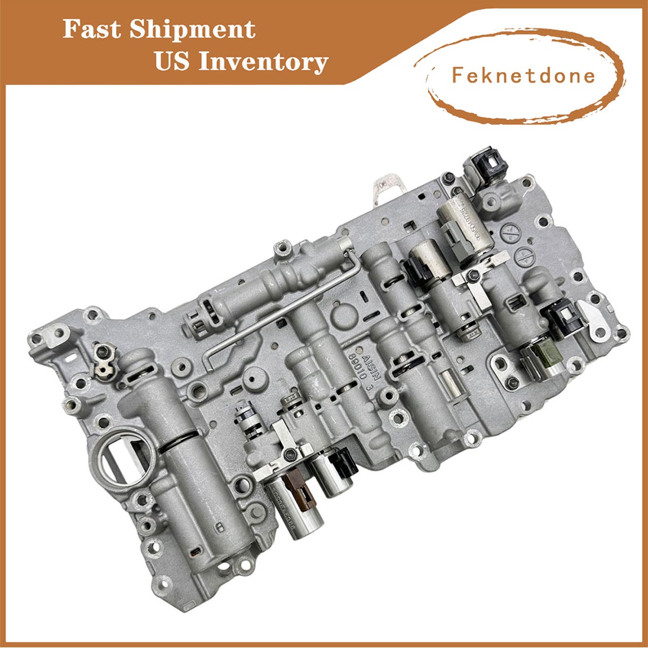Transmission Valve Body w/ Solenoids For 2007-UP Toyota TUNDRA Cast 8870 AB60E
