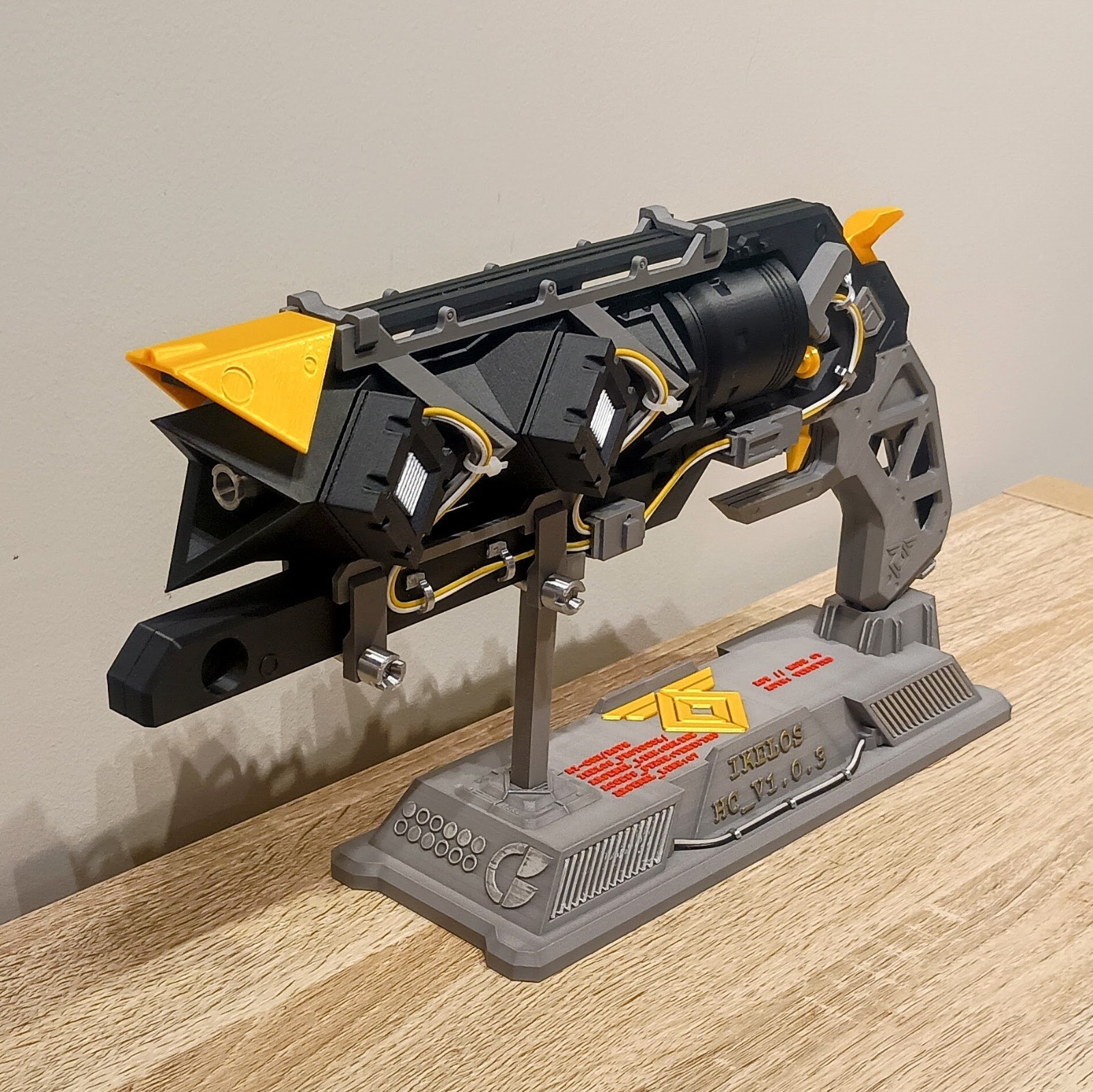 Destiny 2 IKELOS Hand Cannon Replica Prop with Custom Display Stand