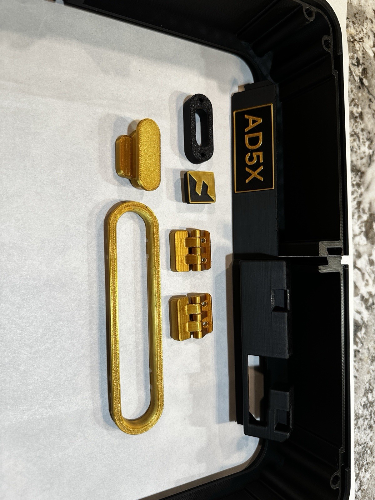 Flashforge ad5x Enclosure Printed Parts Custom Logo Multi Color Edition