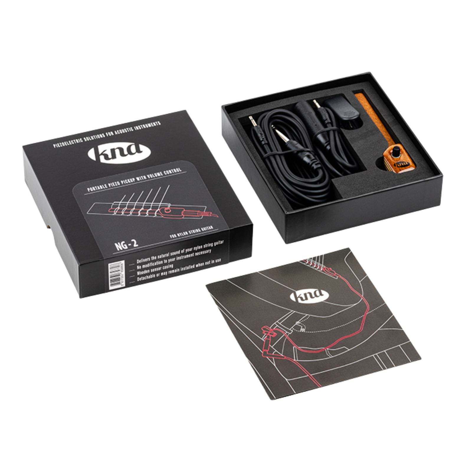 KNA NG-2 Piezo Classical Guitar Bridge Pickup