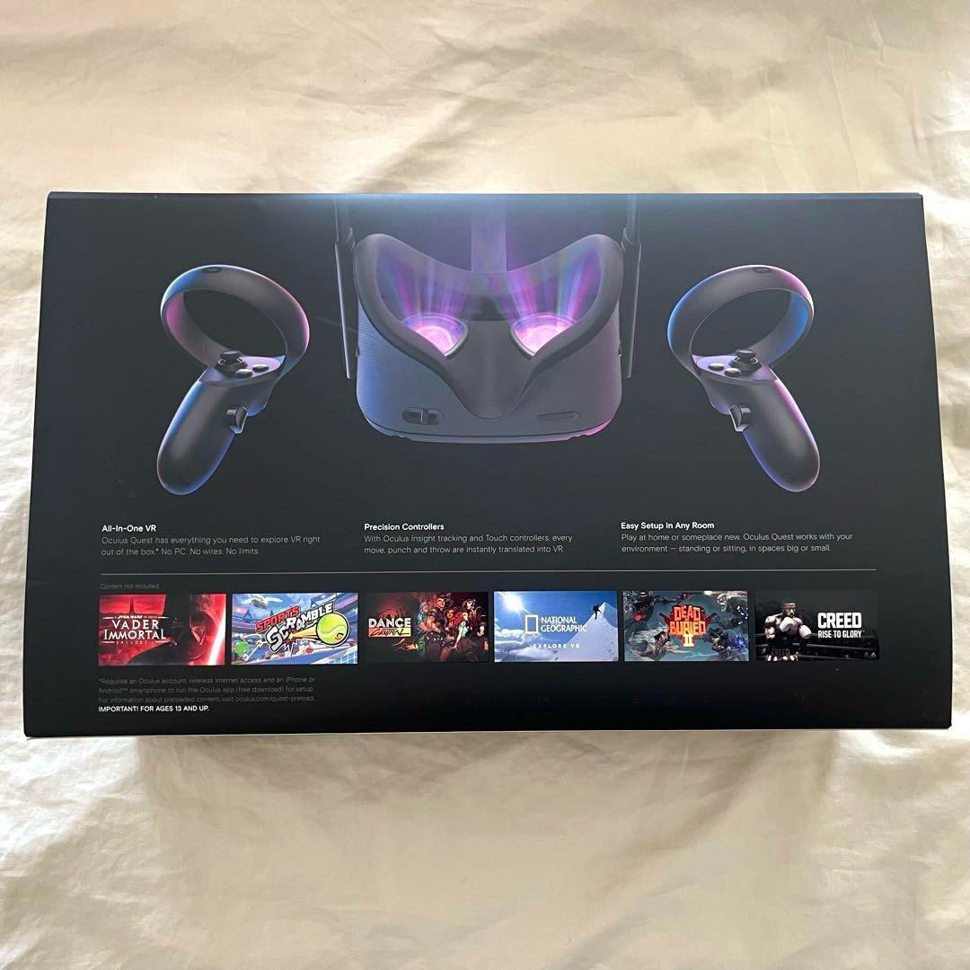 Oculus Quest 64GB VR Headset Black Used