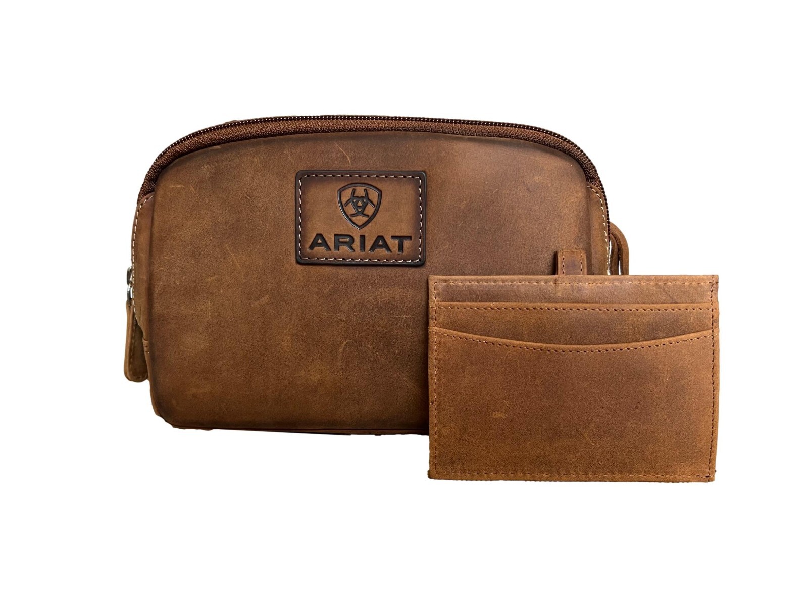 ARIAT Gwen Brown Leather Belt Bag