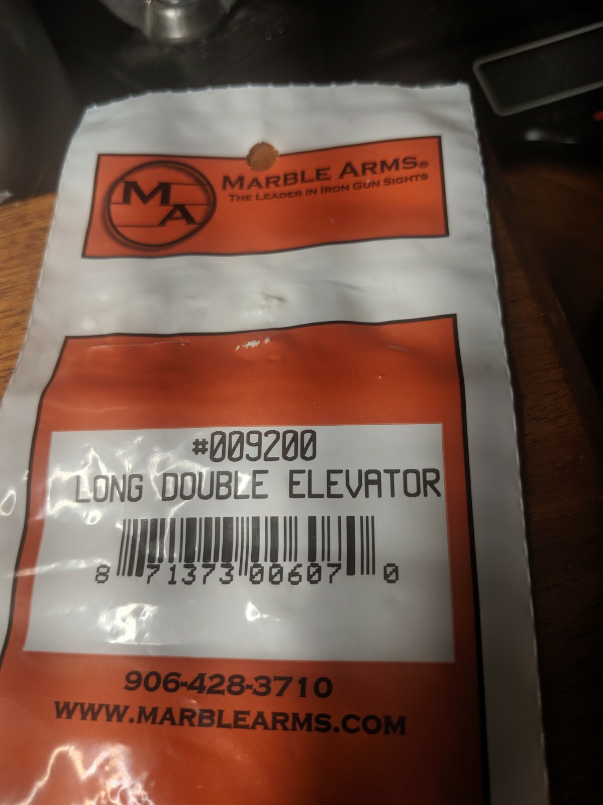 New Marble's Long Double Step Rear Sight Elevator for buckhorn sights