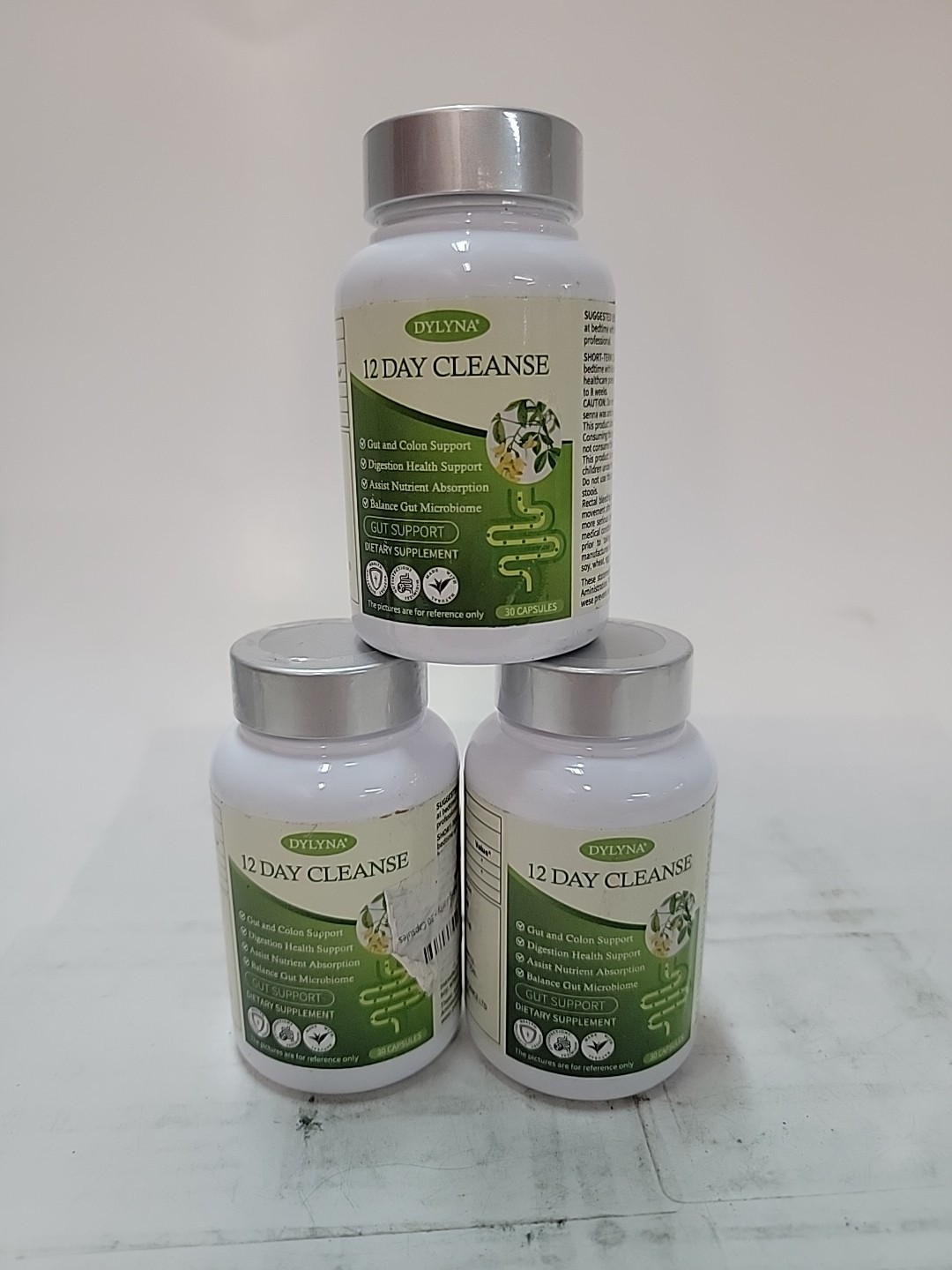 3x Dylyna 12 Day cleanse Gut & Colon Support, Digestive Support, Exp 06/2026