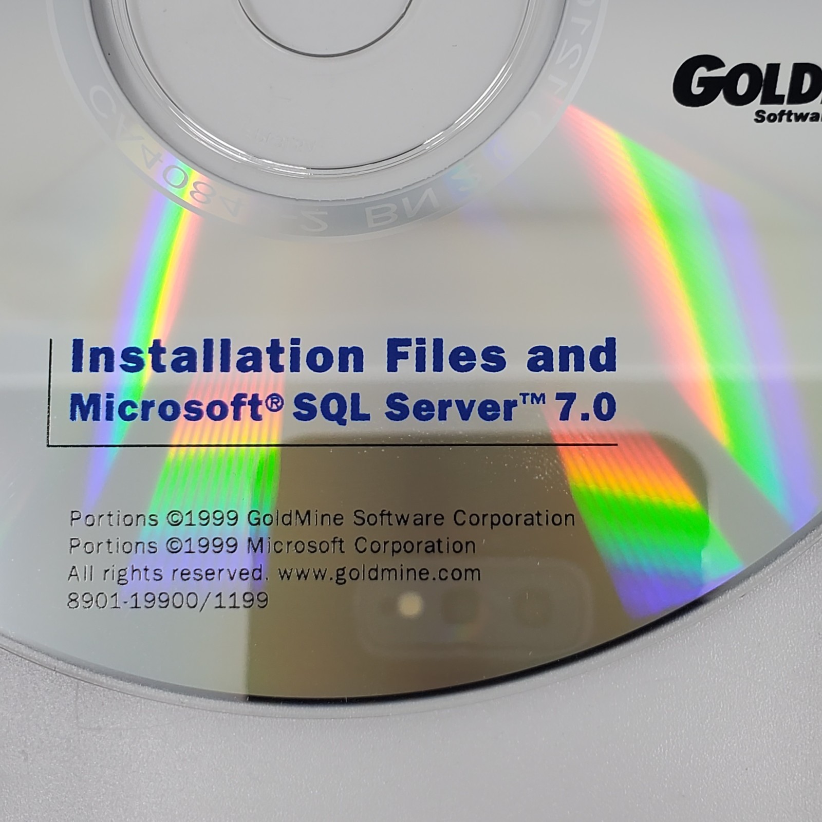 Vintage Boxed PC Software - GoldMine Front Office 2000