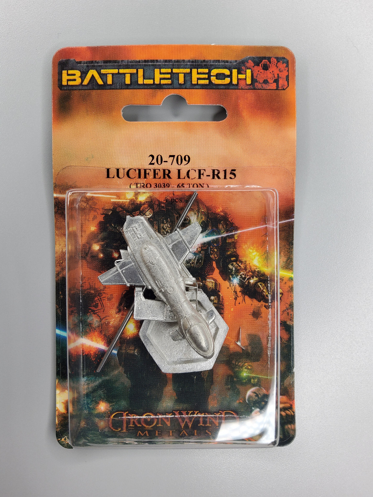 Battletech Miniatures - Lucifer Fighter LCF-R15 - 20-709 - Iron Wind Metals
