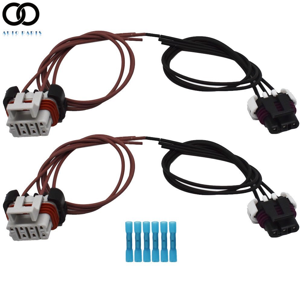 2× Headlight & Turn Signal Harness Fit For 2005-2014 Freightliner Columbia Truck