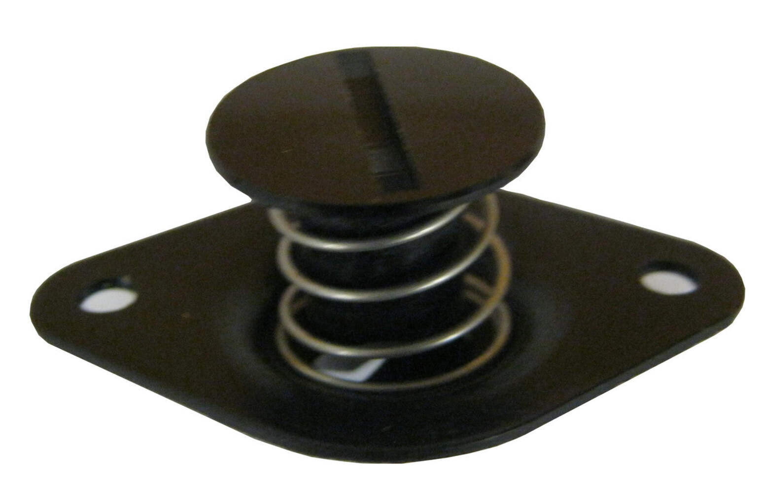 Quarter Turn Self Ejecting Button 7/16 Black .450