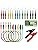 SWANLAKE 22-Piece Back Probe Kit, Multimeter Back Probe Pins with Test Leads and