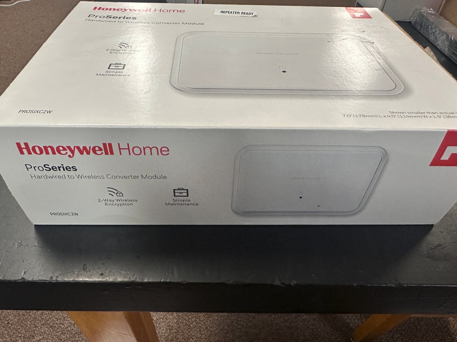 NEW! Honeywell Home PROSIXC2W ProSeries Hardwired to SIX Wireless Converter