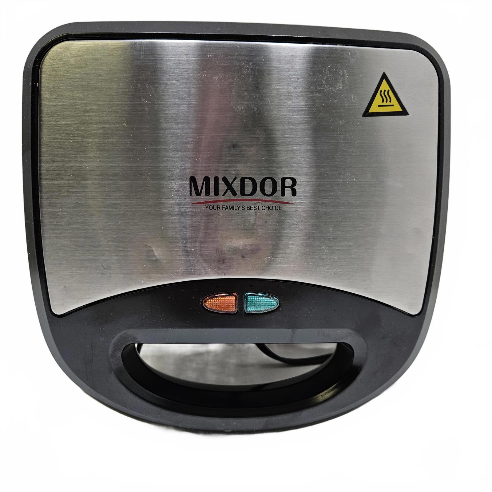 Mixdor 3-in-1 Sandwich/Waffle Maker, Panini Press Removable Non-Stick Plates