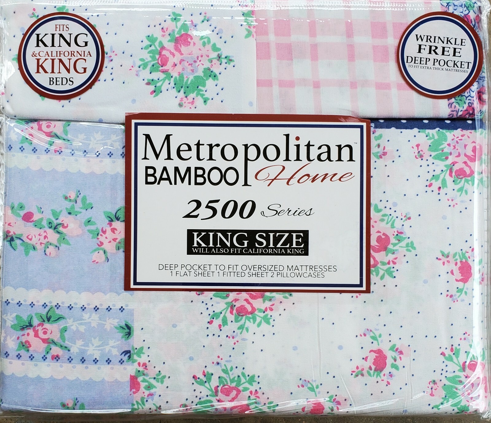 King Size Metropolitan Bamboo 4pc Sheet Set