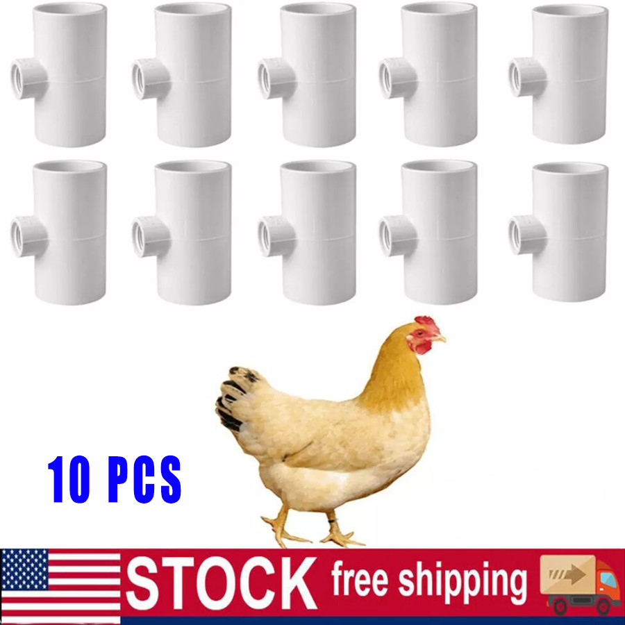 three-way Connector For Chicken Waterer Fully Automatic For Threaded Chicken
