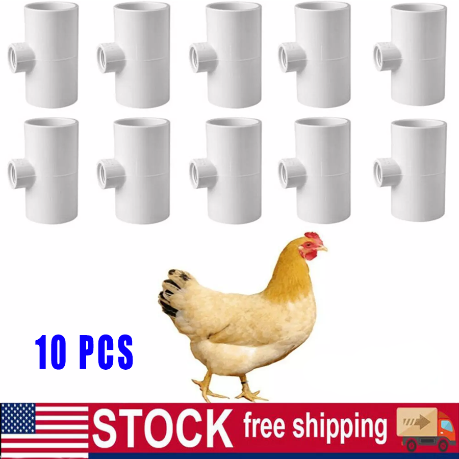 three-way Connector For Chicken Waterer Fully Automatic For Threaded Chicken