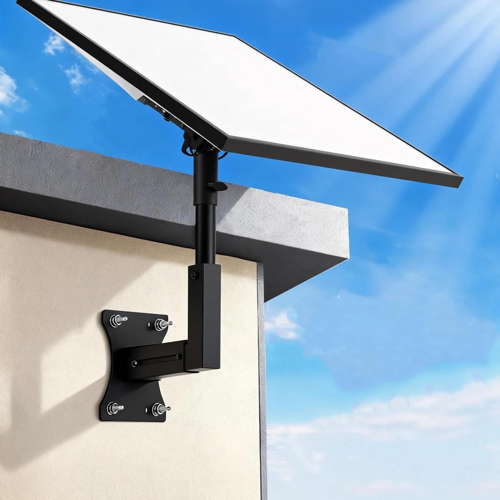 Adjustable Wall Mount Compatible with Starlink Gen 3, Telescoping Support Arm...