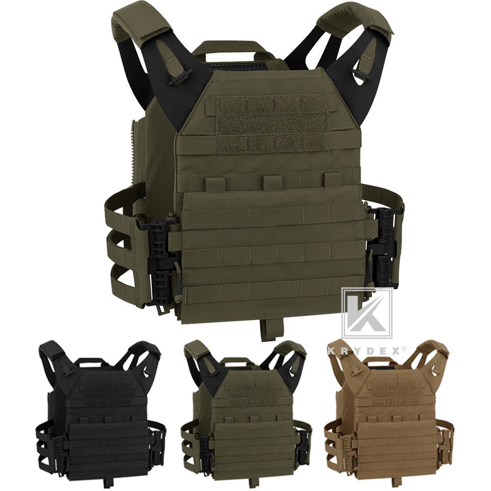 KRYDEX JPC2.0 Tactical Plate Carrier wtih MOLLE Panel Outdoor Quick Release Vest