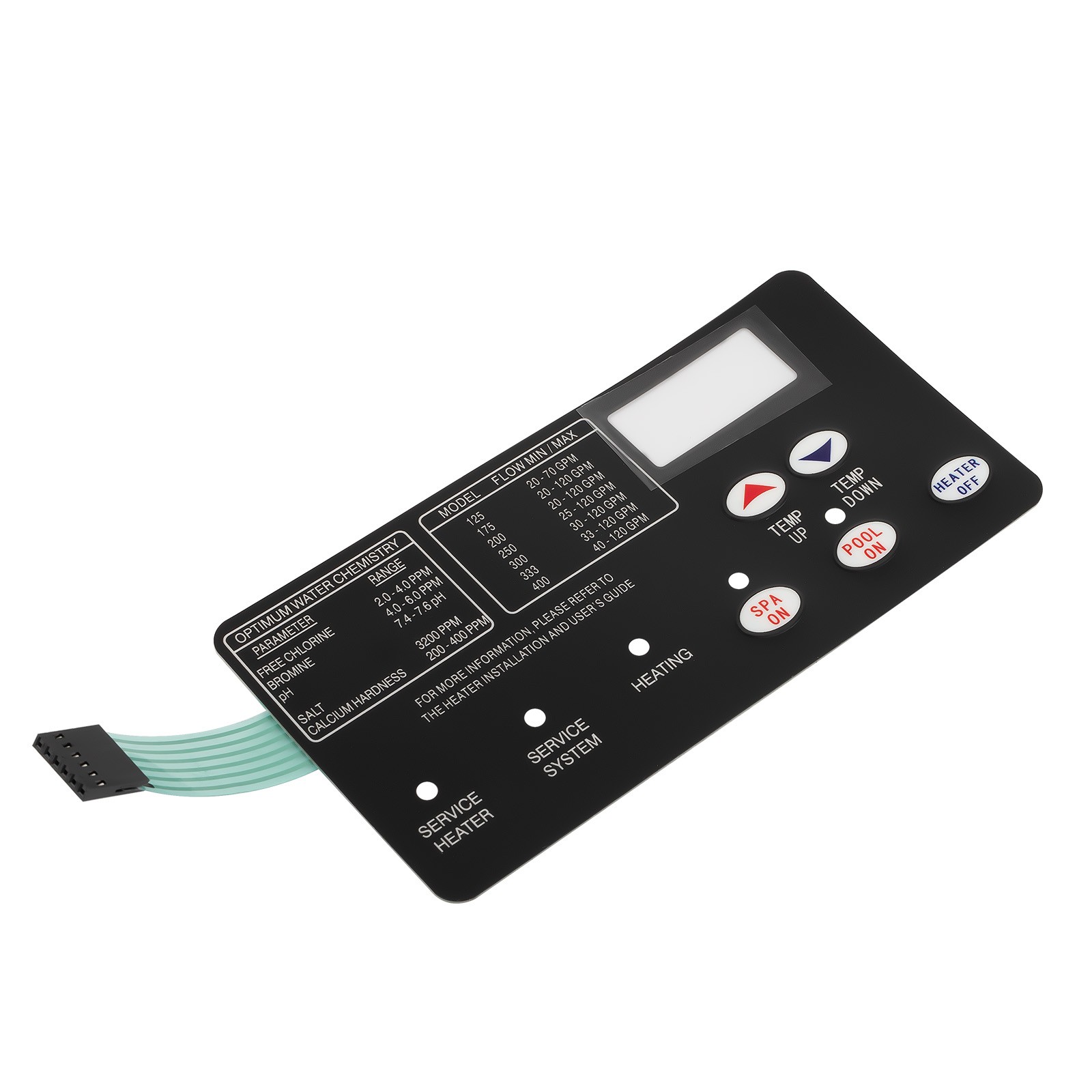 Control Board Kit with Switch Pad For MasterTemp SR200NA 472610Z Returned