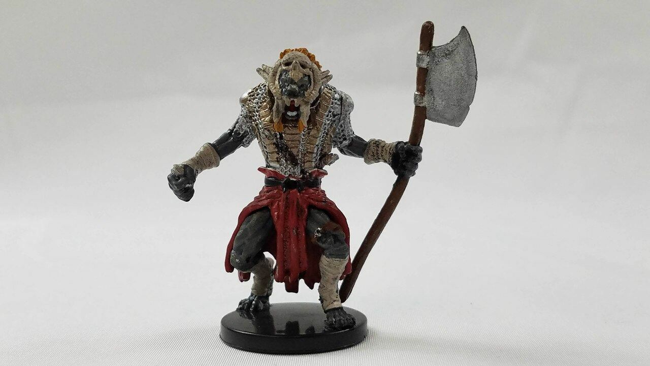 Gnoll Pack Leader #15 Volo's & Mordenkainen’s Foes D&D Miniatures New!